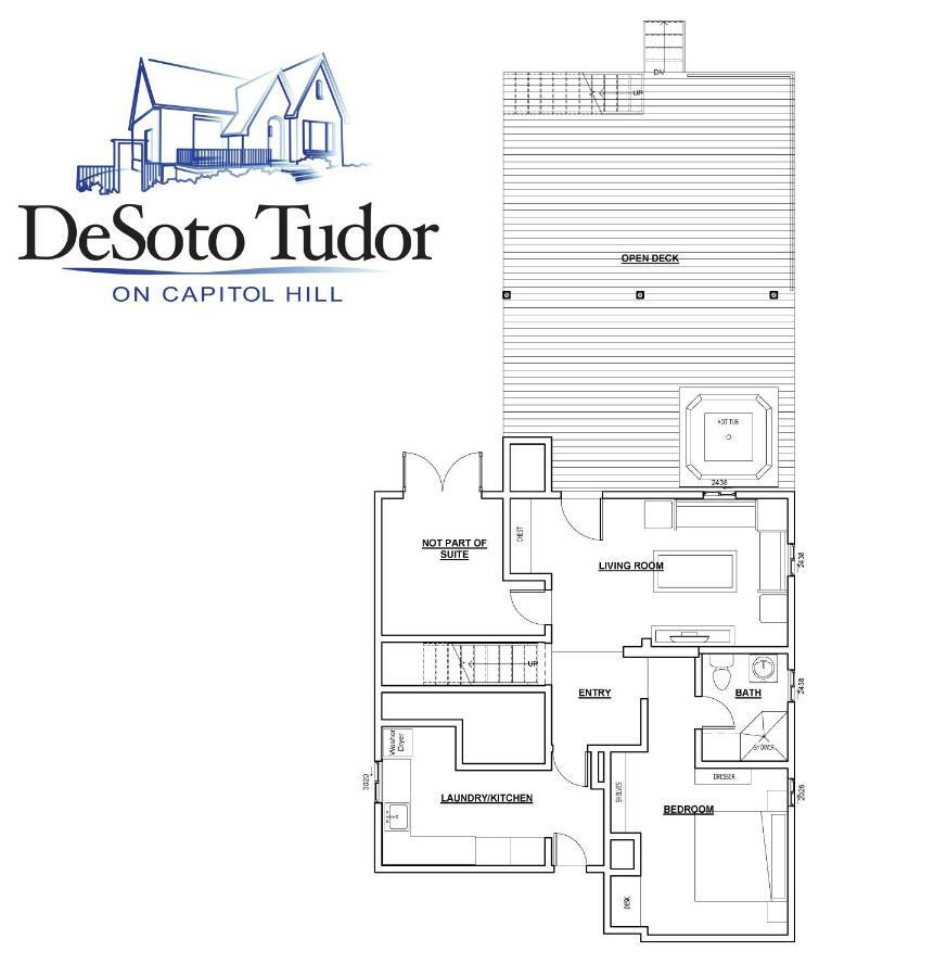 Desoto Tudor On Capitol Hill Salt Lake City Extérieur photo